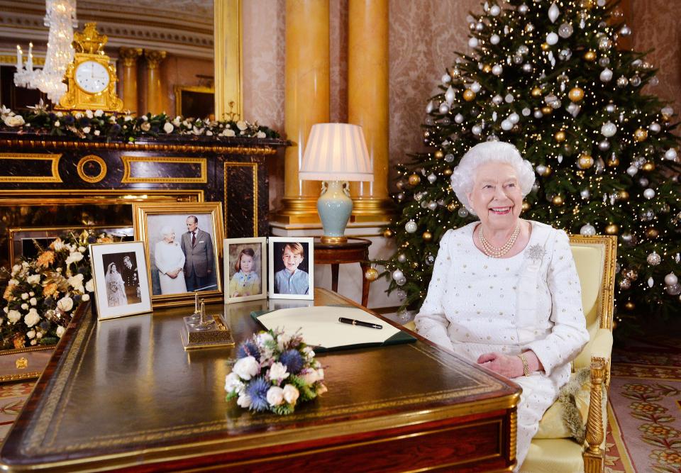  Her Majesty's Christmas message was on the theme of "home"