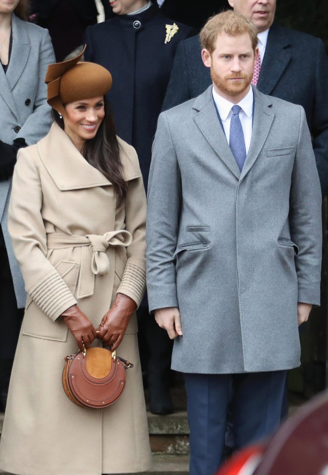 Meghan Markle spent Christmas Day with her fiance and attended a Christmas Day Church service at Church of St Mary Magdalene