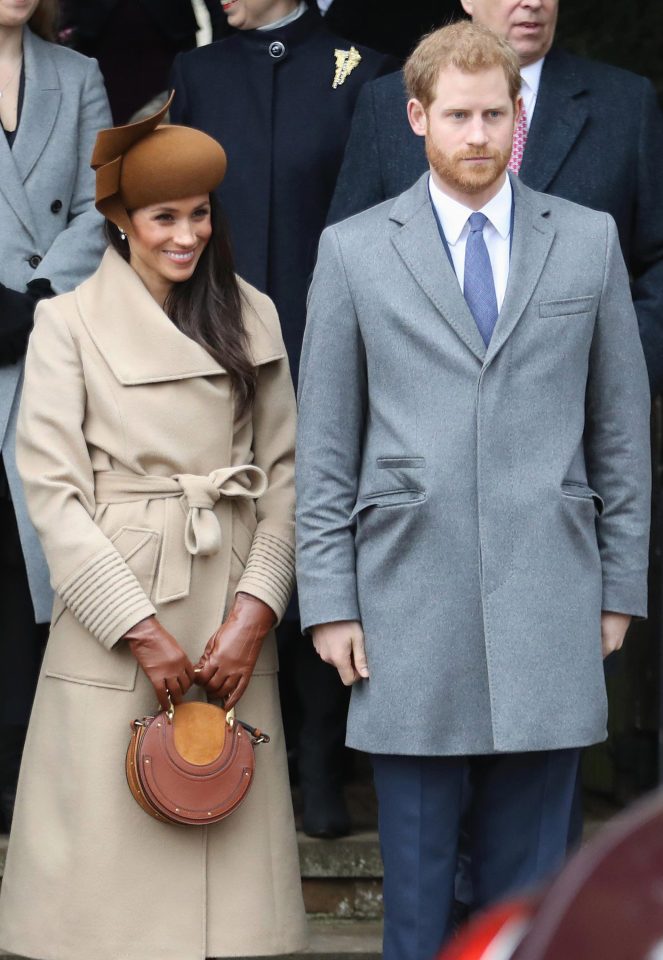 Meghan Markle spent Christmas Day with her fiance and attended a Christmas Day Church service at Church of St Mary Magdalene