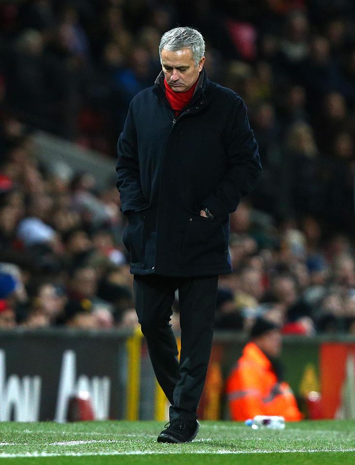  It is now all going wrong for Jose Mourinho at Old Trafford