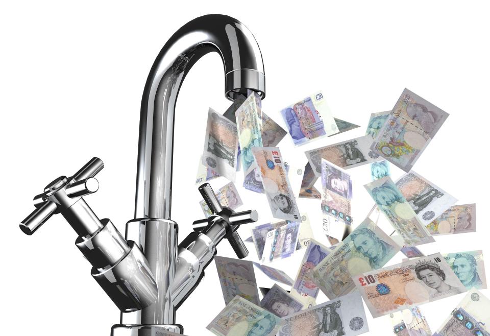 The potential salary, after qualification, for water industry jobs is around £35,000