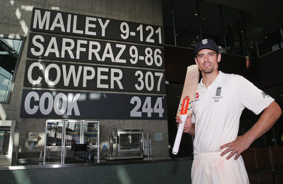  Alastair Cook shrugged off his doubters with a brilliant knock