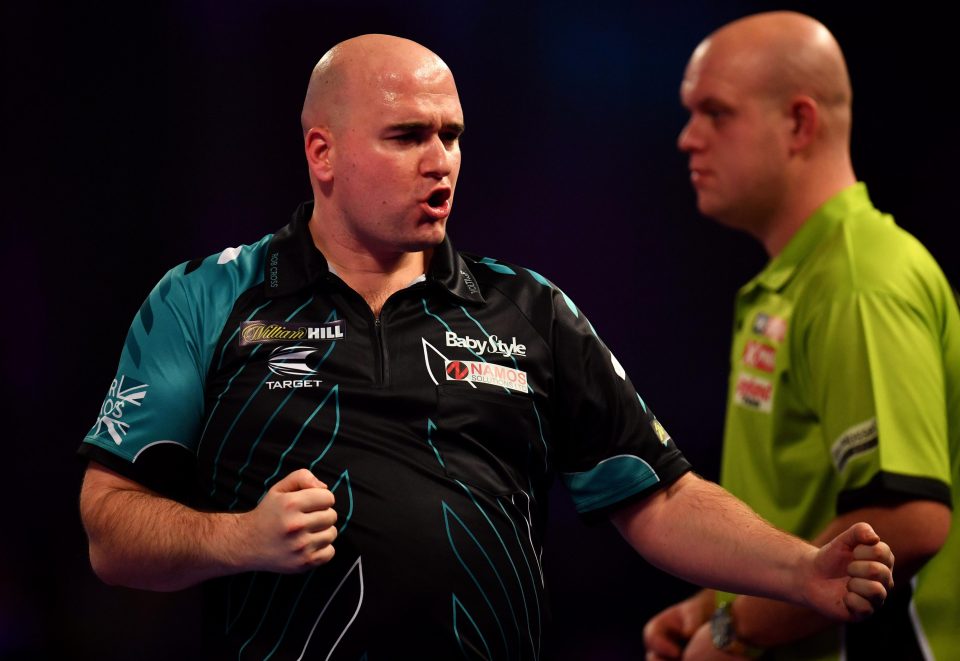  Now Rob Cross can end Phil Taylor's career with a final loss