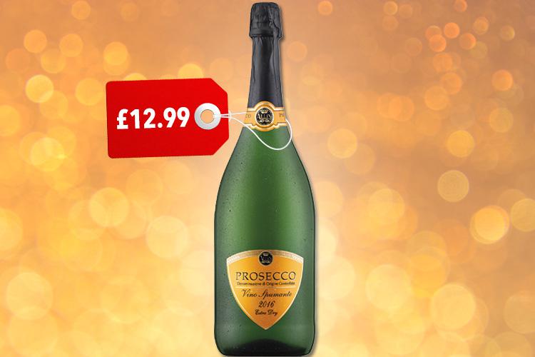  Lidl is selling a 1.5 litre of Prosecco for £12.99 while stocks last