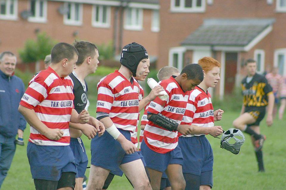  Kallum Watkins in action for amateur side Folly Lane