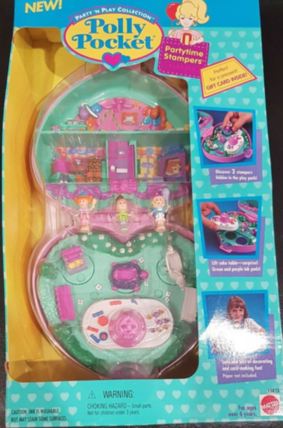  This 1992 Party Stampers Polly Pocket sold for £2,775 ($5,000 AUD)