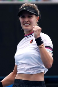  Eugenie Bouchard finds herself in 327 in the WTA rankings