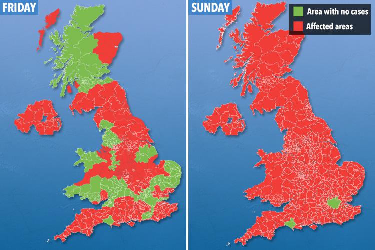 The Aussie flu has continued to spread across the UK