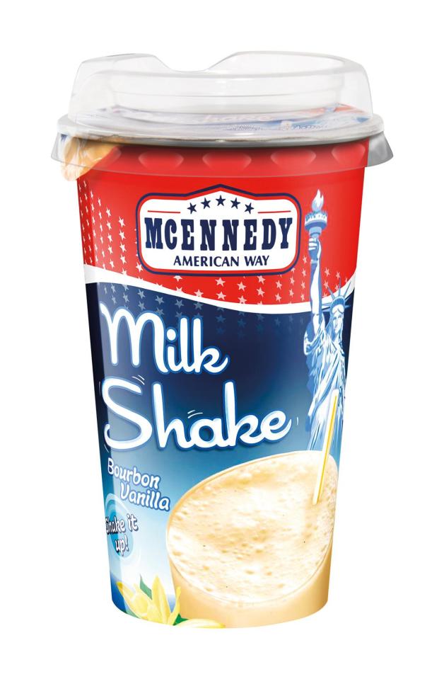  Mcennedy Milkshake is the cheapest product from Lidl's US range selling for just 49p