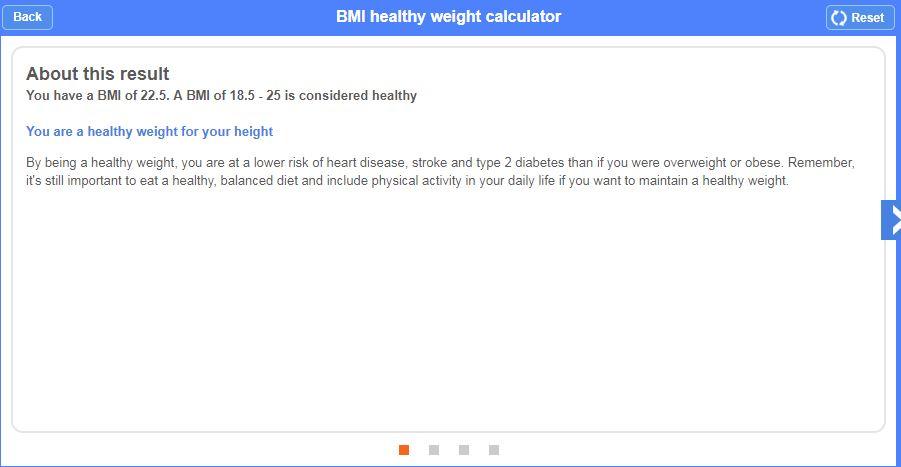  Staying within a healthy weight range can help stave off obesity related illness