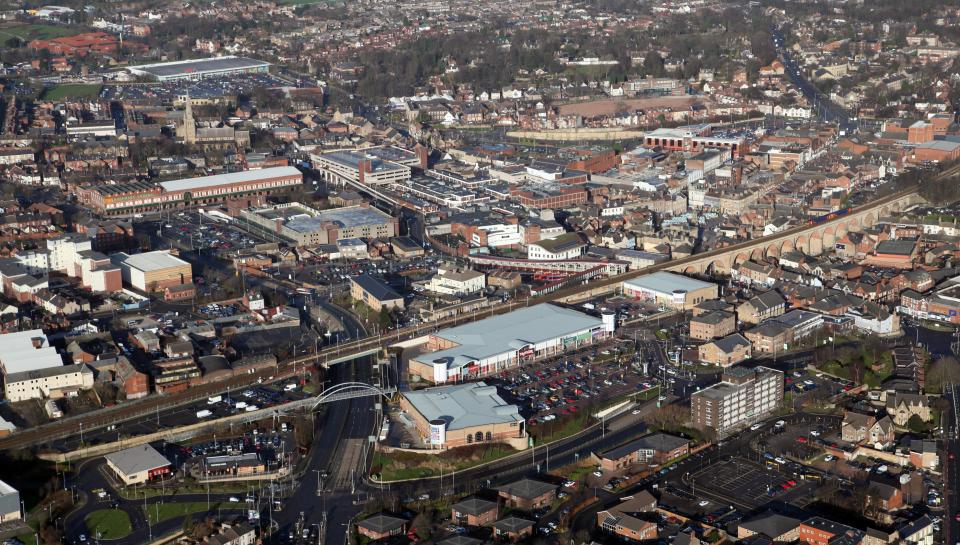  Mansfield, in Nottinghamshire, is expected to be one of the worst affected areas