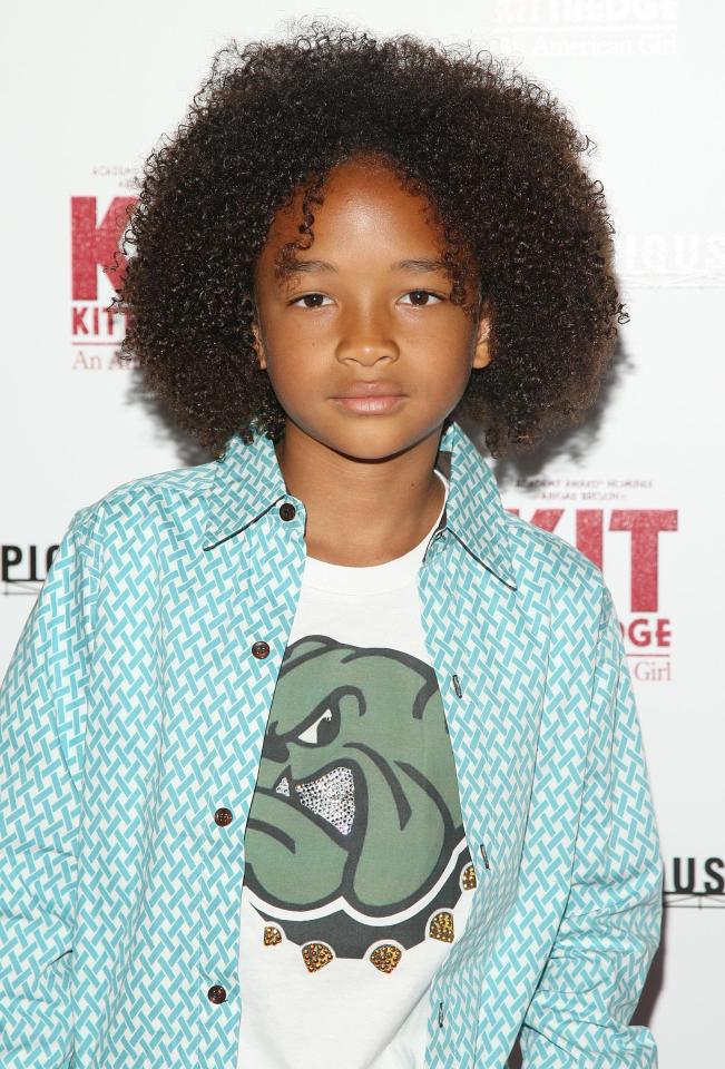  Will Smith's second child Jaden was introduced into the world of showbiz early on after appearing alongside his dad in the film The Pursuit of Happyness