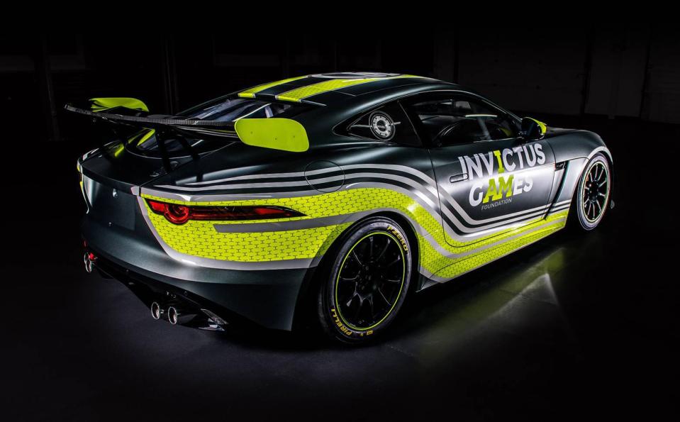  Jaguar F-Type will be driven by wounded soldiers in British GT season