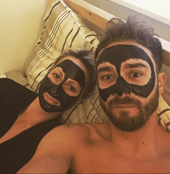  Jack P Shepherd shared a picture of himself during a pampering session with girlfriend Hanni