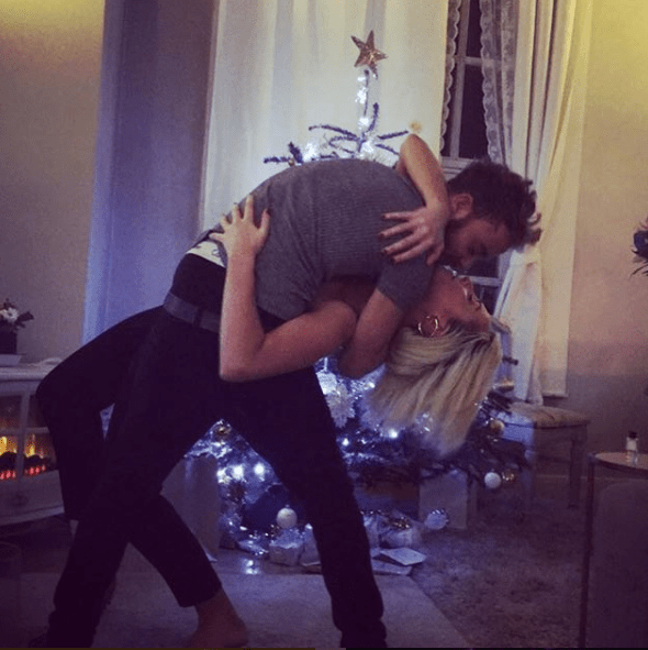  Jack and Hanni are incredibly loved-up - and shared this festive snap