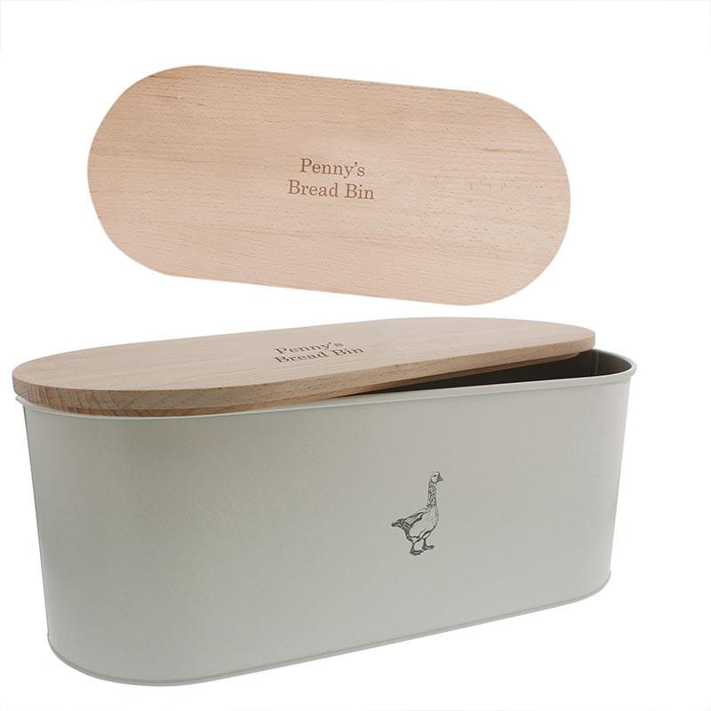  Fill her kitchen with Mary Berry magic - this farmhouse-inspired bread bin has a handy lid that doubles a board