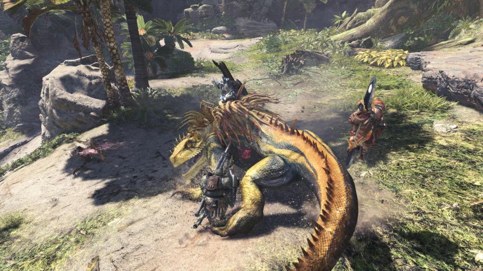  Teamwork is key in Monster Hunter World