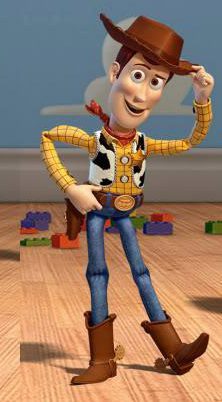 There was a striking resemblance to Toy Story character Woody