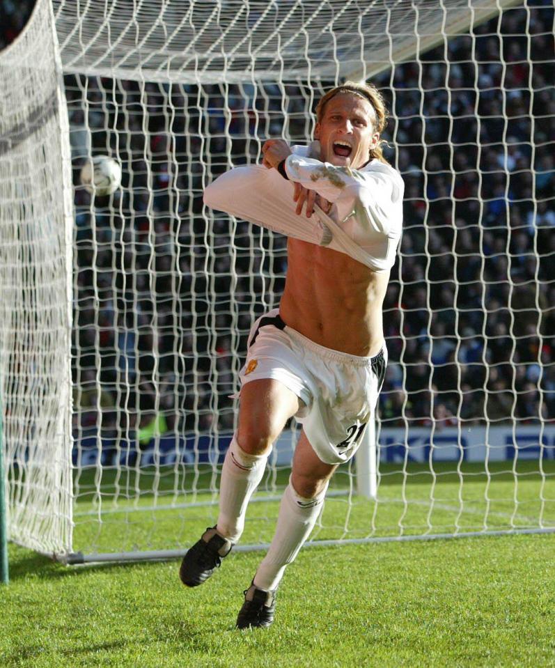 Diego Forlan became a cult hero at Manchester United with Anfield goals