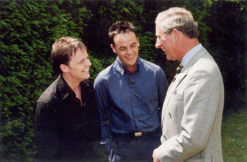  Ant and Dec have previously been pictured the wrong way round while speaking to Prince Charles