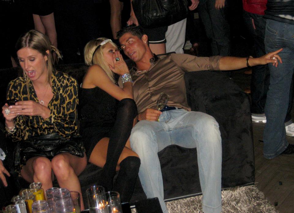 Cristiano Ronaldo, Paris Hilton 