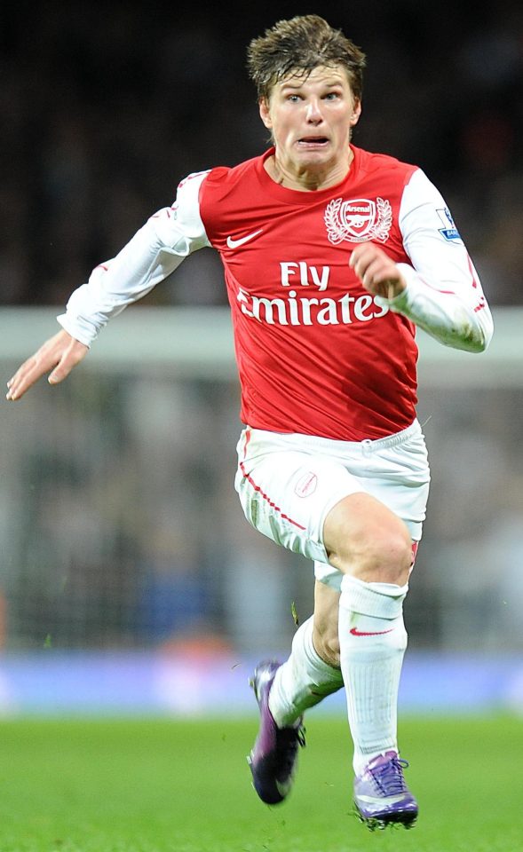  Andrey Arshavin played more than 100 games for Arsenal and won 75 Russia caps