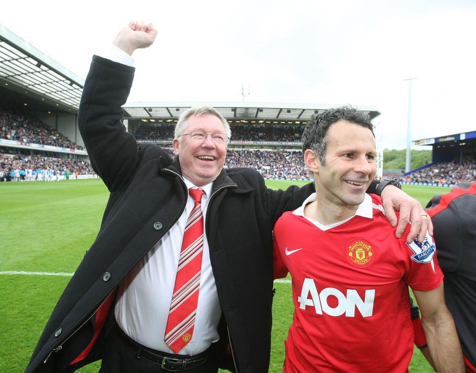 Ryan Giggs enjoyed a trophy-laden career under the Scotsman at Old Trafford