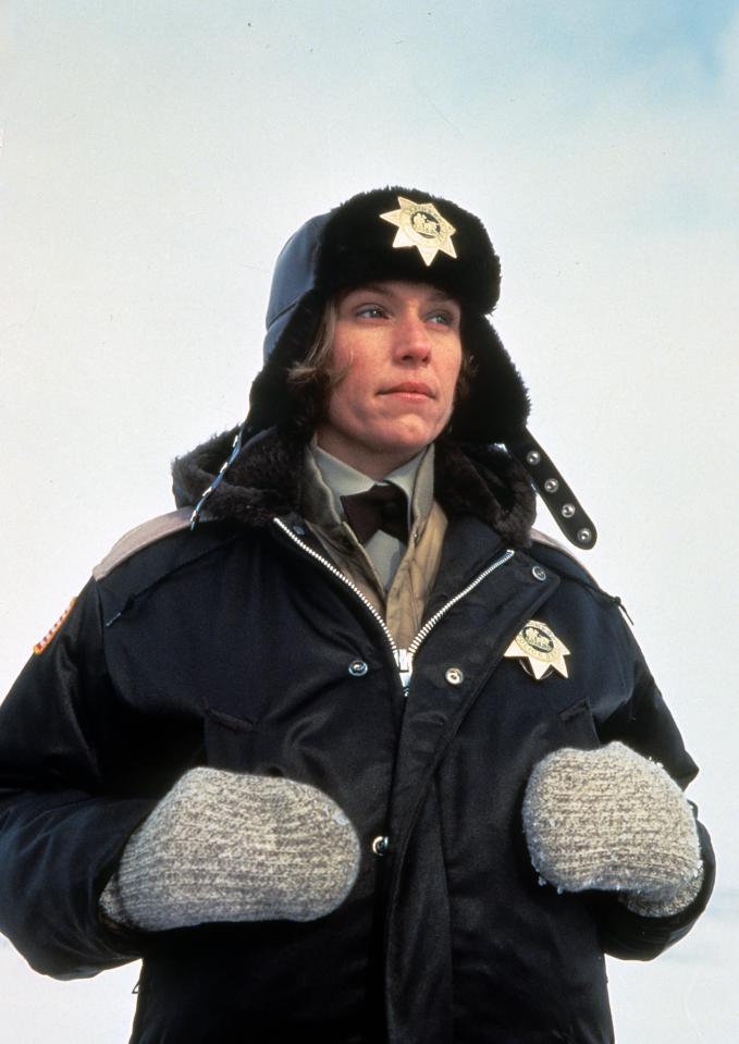 She starred in the brilliant Fargo, for which she won her first Best Actress Oscar in 1997