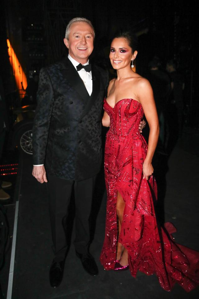  Rare picture together.. Louis Walsh and Cheryl