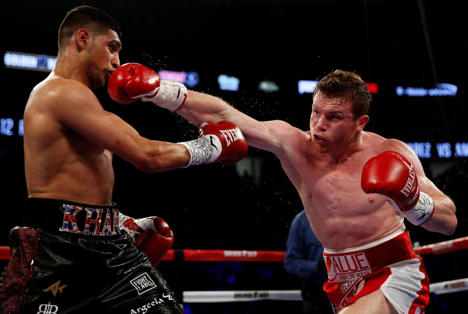  Khan's last bout was against Saul Alvarez