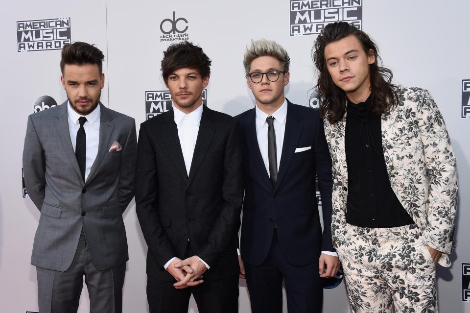  Louis, Liam, Niall and Harry at the 2015 American Music Awards