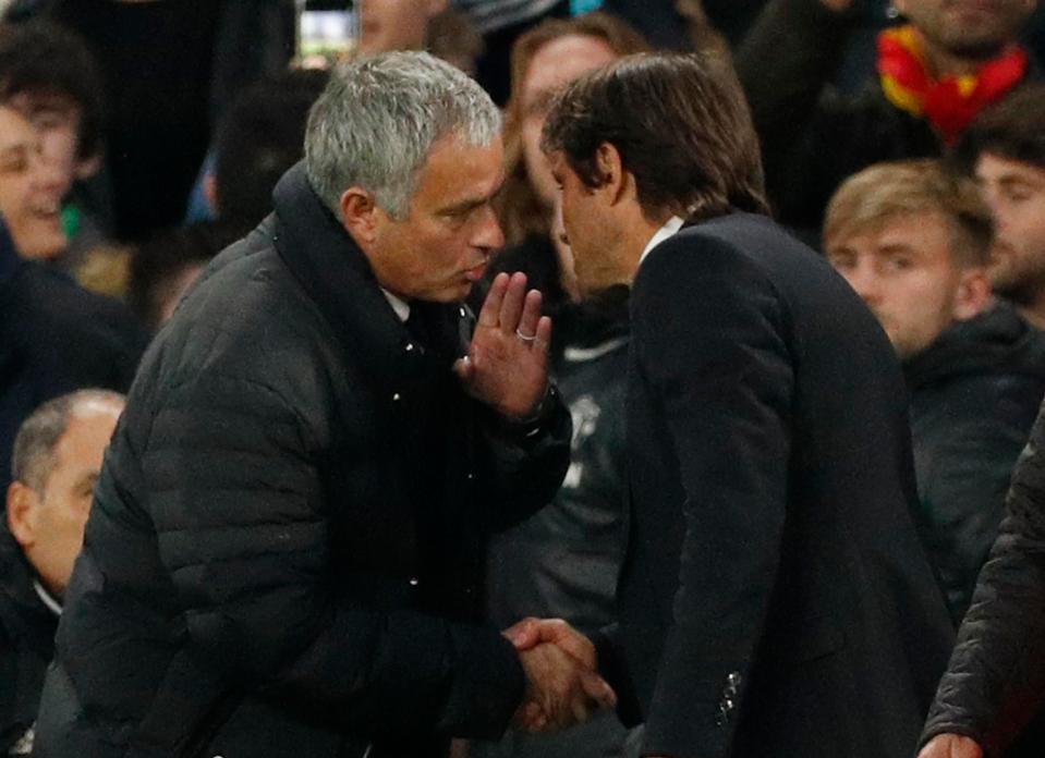 Jose Mourinho and Antonio Conte have been embroiled in a war of words lately