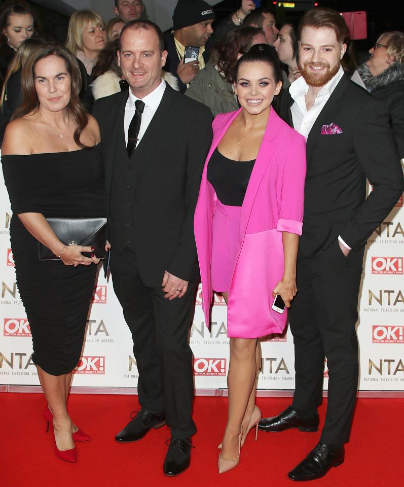  Scarlett with her parents and fellow Gogglebox stars, and her ex-boyfriend Luke Crodden