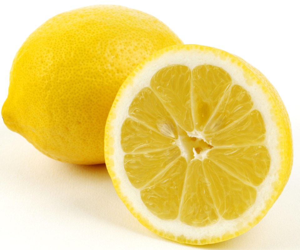 Lemons contain citric acid and vitamin C which is perfect for tackling those pesky bags