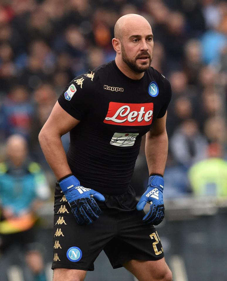 Pepe Reina has been error-prone for Napoli this campaign