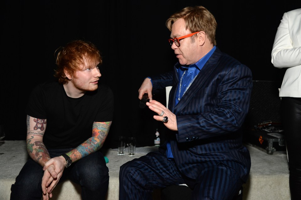 Elton John has worked with Ed Sheeran and witnessed his talent first hand