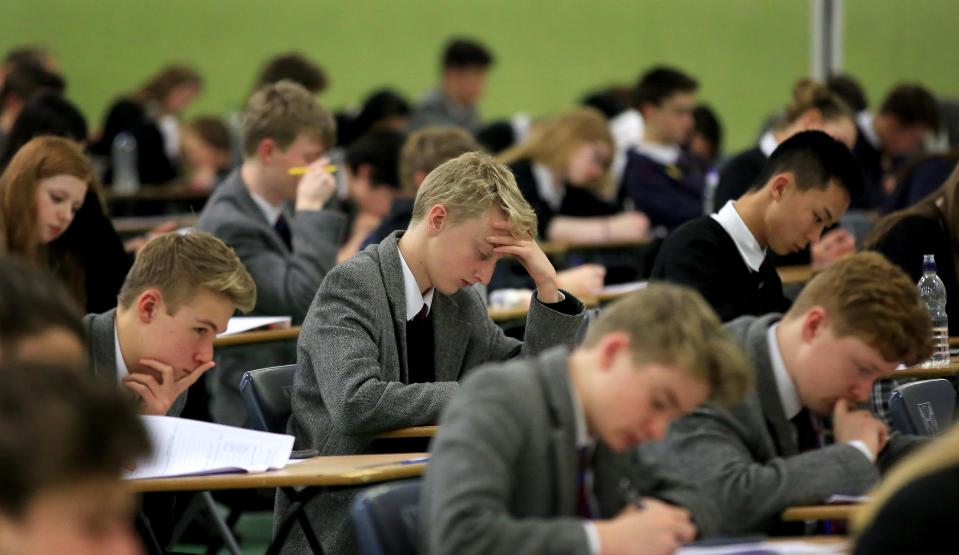  More than 1,000 cheating students were caught sneaking their phones into GCSE and A-level exams last summer