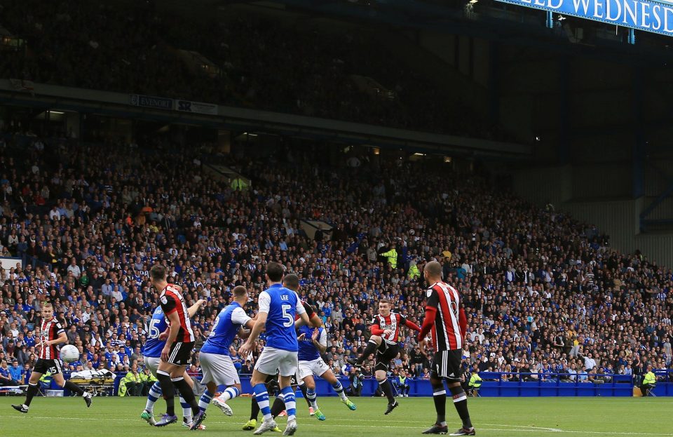  The Sheffield derby kick-off was at Sunday lunchtime when the teams met in September