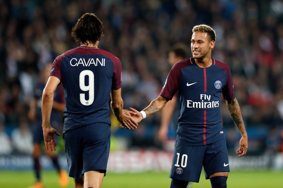  Neymar and Edinson Cavani have clashed over penalty duties