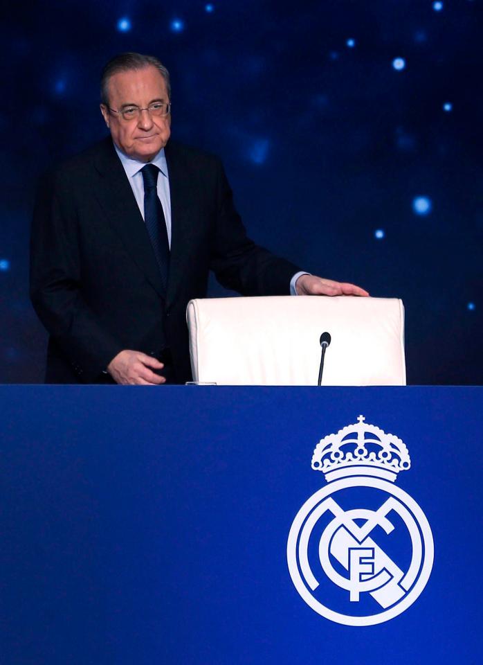  Real's president Florentino Perez's relationship with the star is believed to have disintegrated