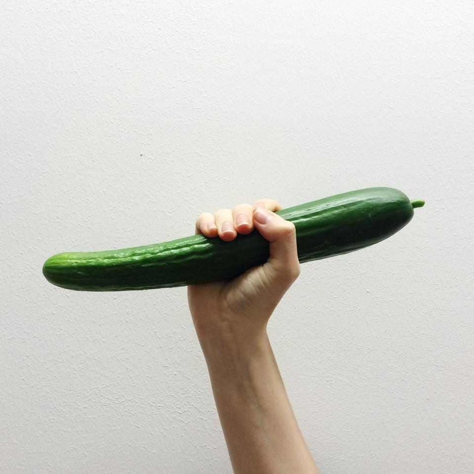  Some alternative health gurus claim inserting a peeled cucumber into your vagina can protect against infection and make you smell fresh