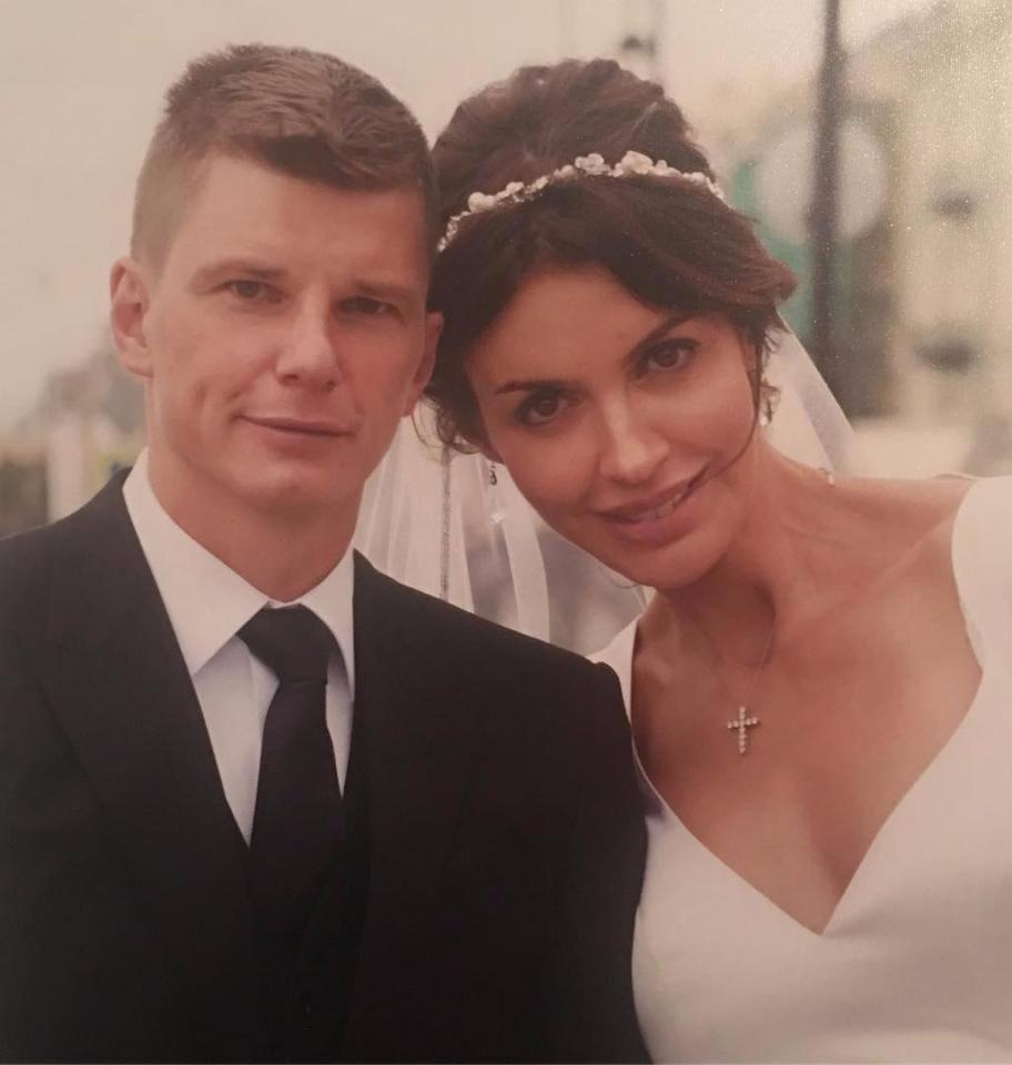  Andrey and Alisa, pictured, married in September 2016