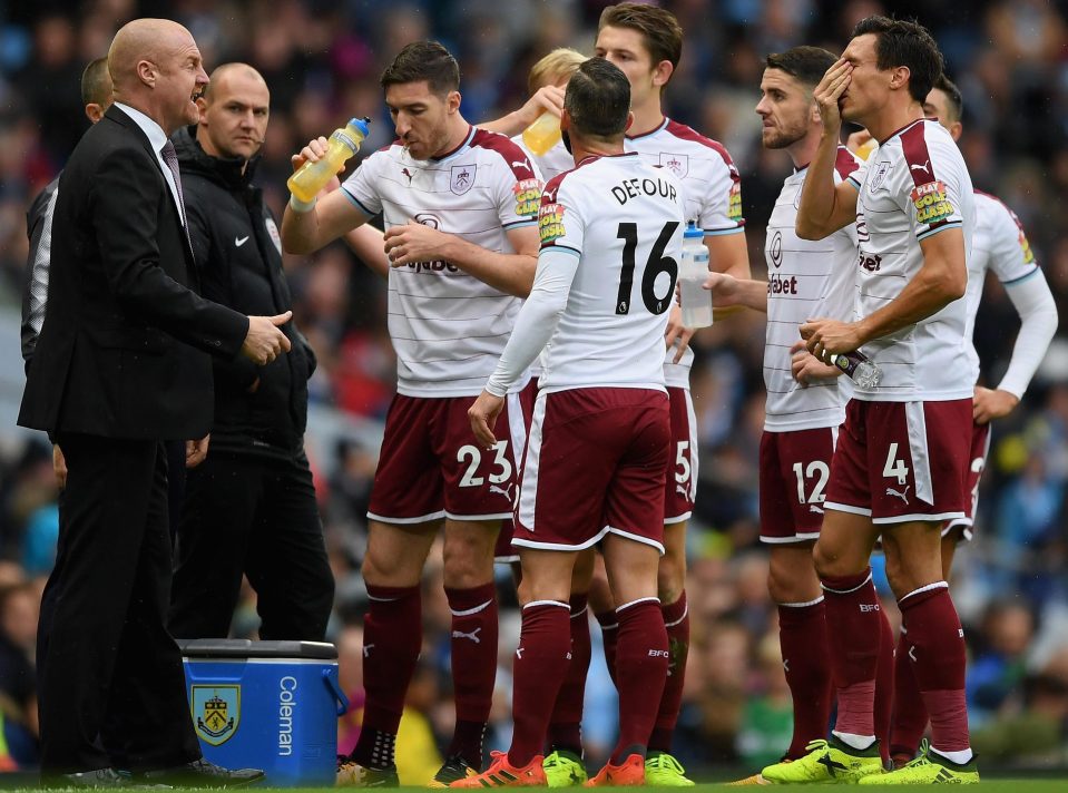  Dyche will be keen to get something out of the game on Saturday