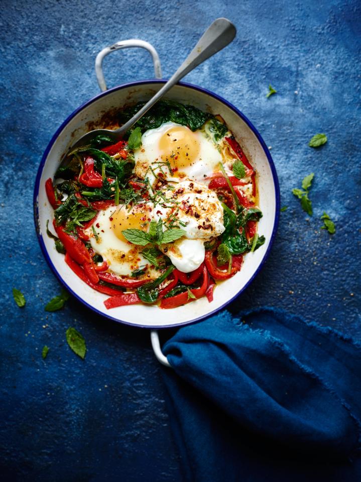  These Turkish-style eggs are reduced carb and is super fast to prepare and cook