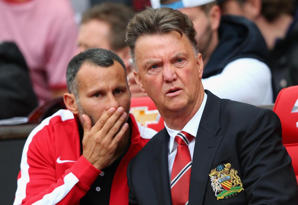  Ryan Giggs' last role was as Louis van Gaal's No2 at Manchester United