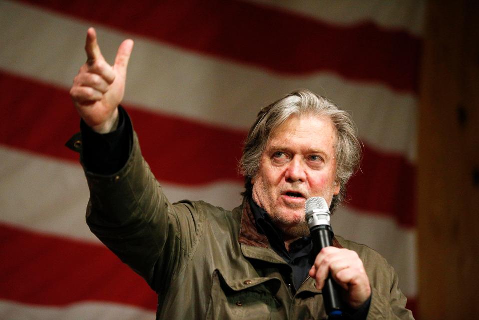  Former White House strategist Steve Bannon was interviewed for the book