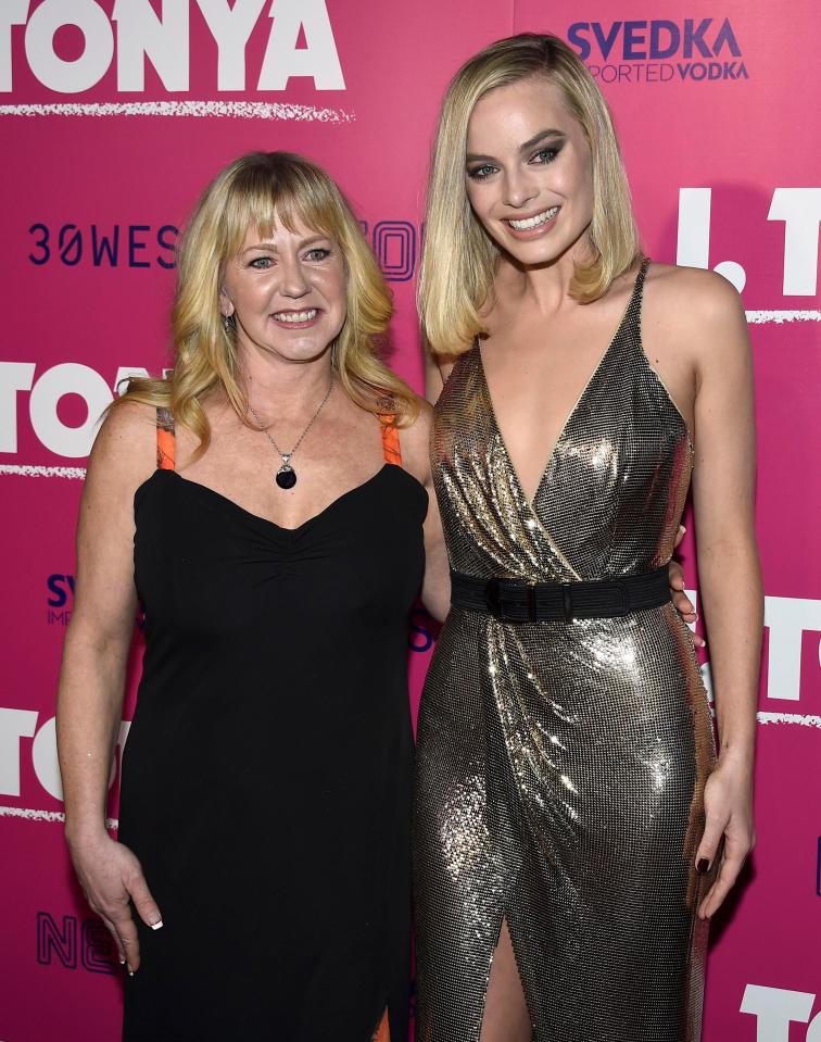  Margot Robbie. pictured with Harding, plays the disgraced skater in critically acclaimed movie I, Tonya