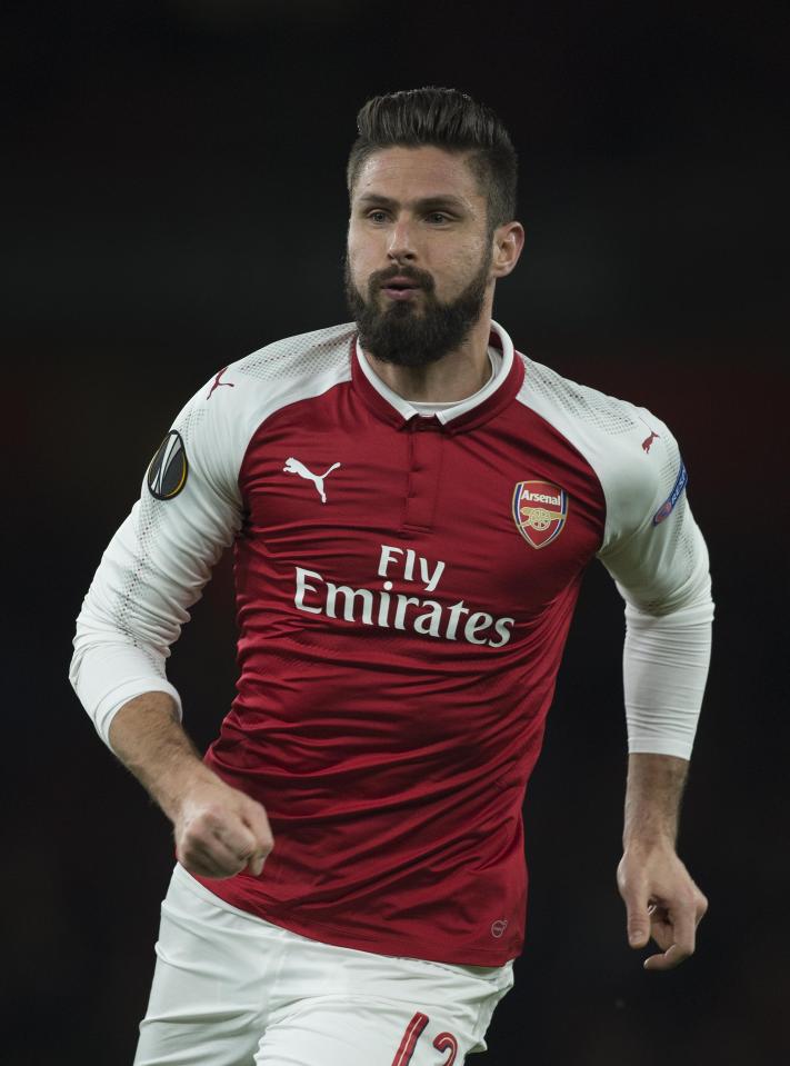  Olivier Giroud may be part of a deal that will see him go to Chelsea