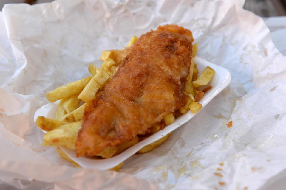  82 percent of those polled believe fish and chips smell better when you’re on holiday