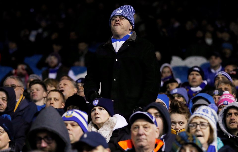  Sheffield Wednesday fans will be kept behind at the end of the game